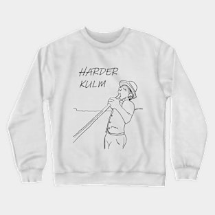 Harder Kulm Boy Blowing Horn Crewneck Sweatshirt